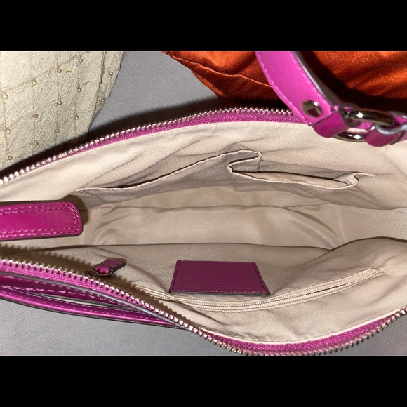 COACH Medium Raspberry Hobo Bag - Picture 9 of 9